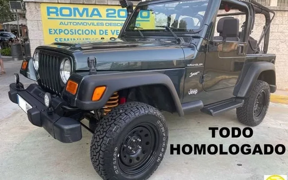 JEEP Wrangler Wrangler 2.5 Sport Techo Lona