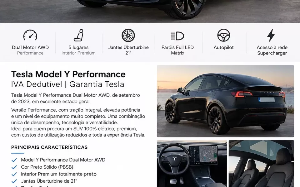 Tesla Model Y Performance Dual Motor AWD