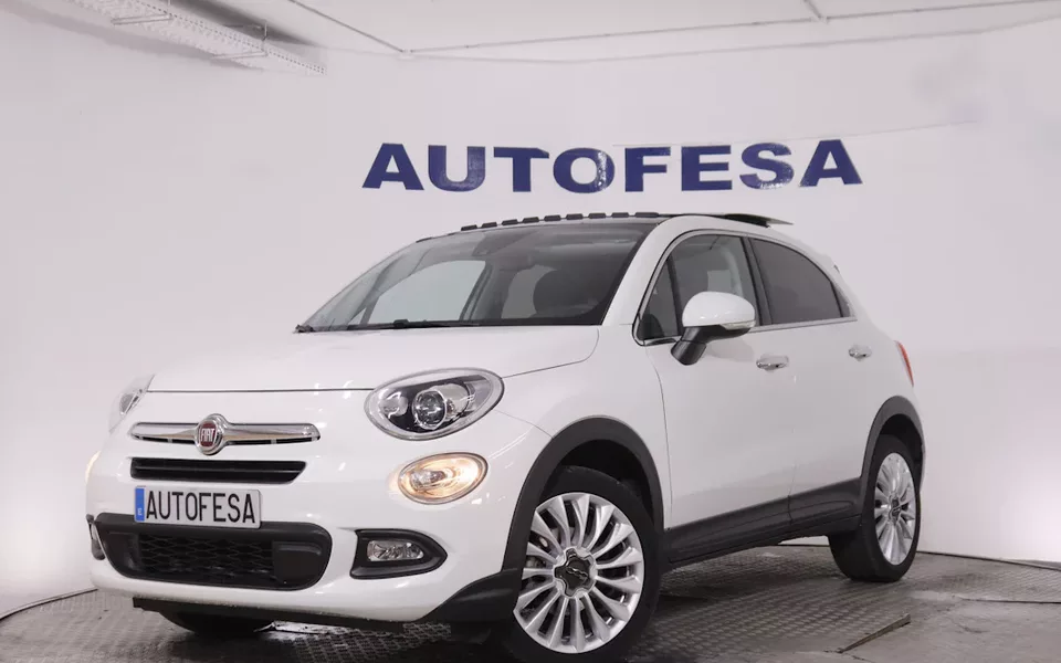 Fiat 500X 1.4 MULTIAIR LOUNGE AUTO 140CV 5P # TECHO ELECTRICO DOBLE, NAVY, PARKTRONIC