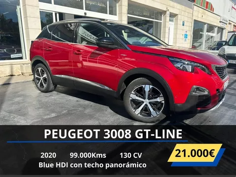 PEUGEOT 3008 1.5 BlueHDi 96kW (130CV) S&S GT Line