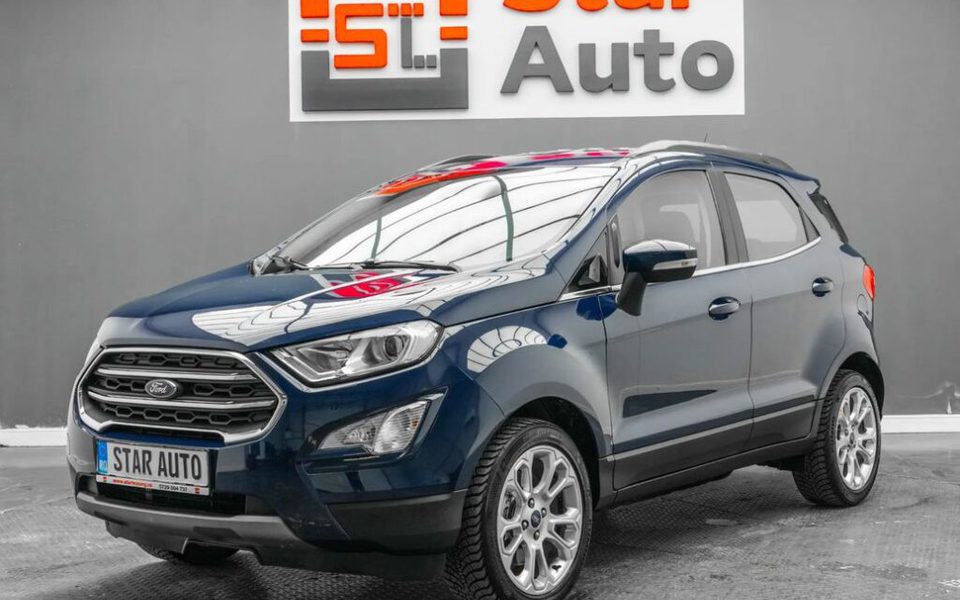 Ford Ecosport, 2022, 125 CP, 80.000 KM, Manuala