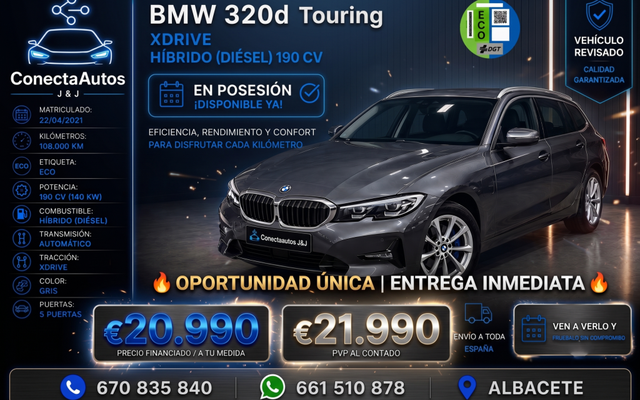 BMW Serie 3 320dA xDrive Touring