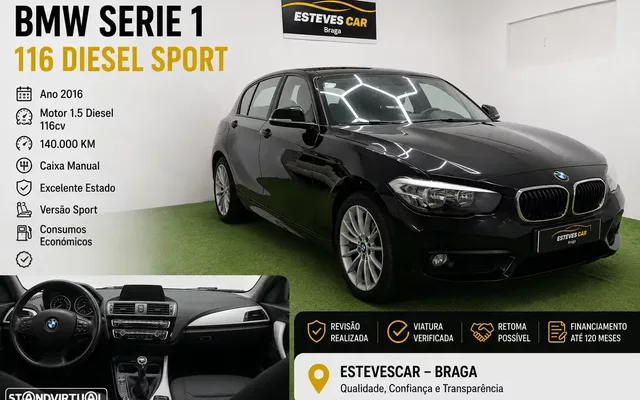 BMW 116 d Line Sport