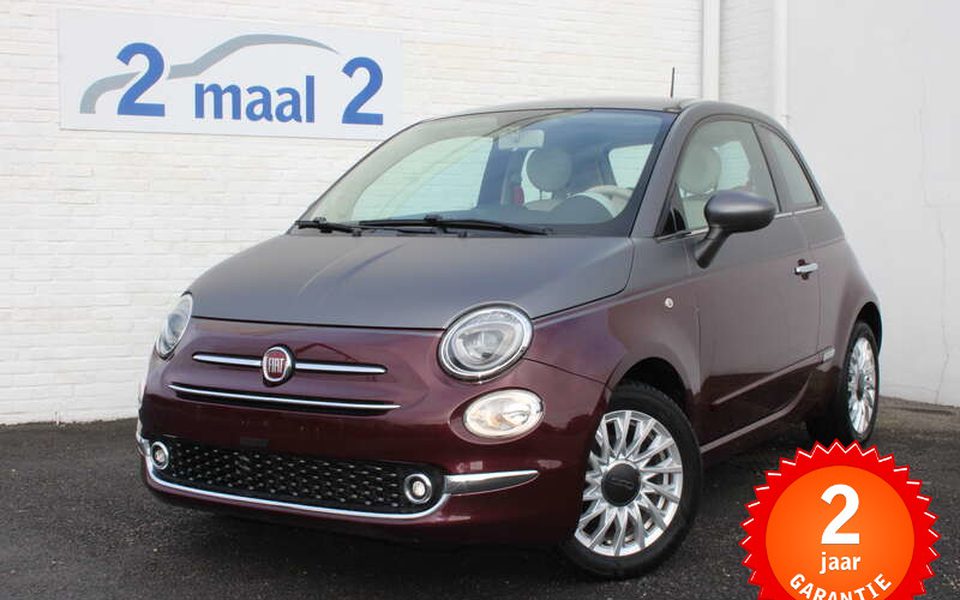 Fiat 500 1.2i Pano/Airco/Cruise