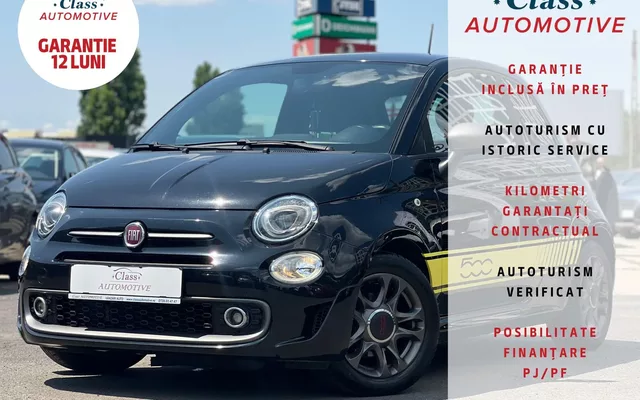 Fiat 500 2019 1.2 Benzină 69 CP - Automat