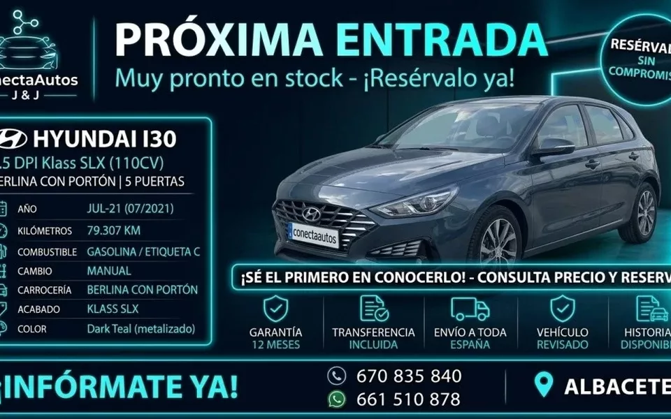 HYUNDAI i30 i30 1.5 DPI Klass SLX 110