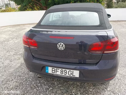 VW Golf Cabriolet 1.6 TDi BlueMotion Exclusive