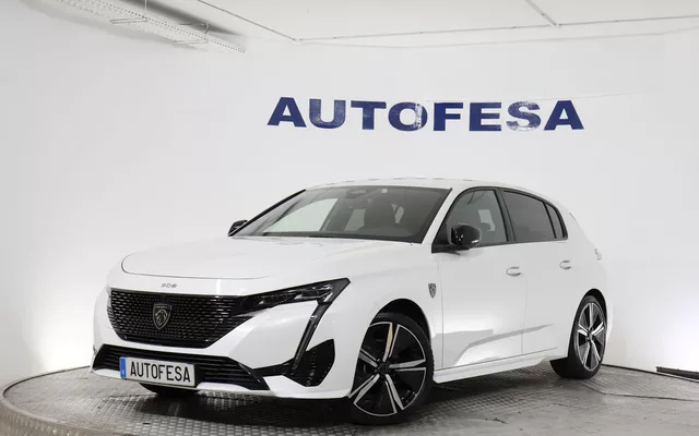 Peugeot 308 1.2 GT 130CV AUTO 5P # NAVY,FAROS LED,LEVAS EN VOLANTE,CAMARA TRASERA