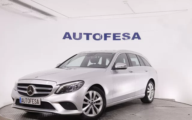 Mercedes-benz C 220 CLASE C C220D ESTATE AVANTARGE AUTO 194CV 5P # IVA DEDUCIBLE, NAVY, PARKTRONIC