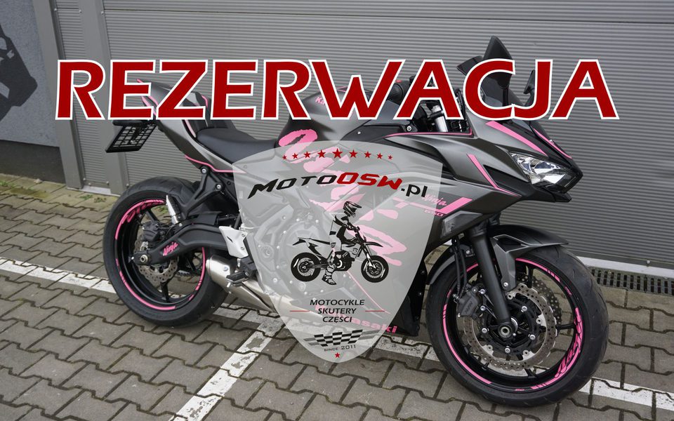Kawasaki Ninja 650 PINK A2 | REZERWACJA