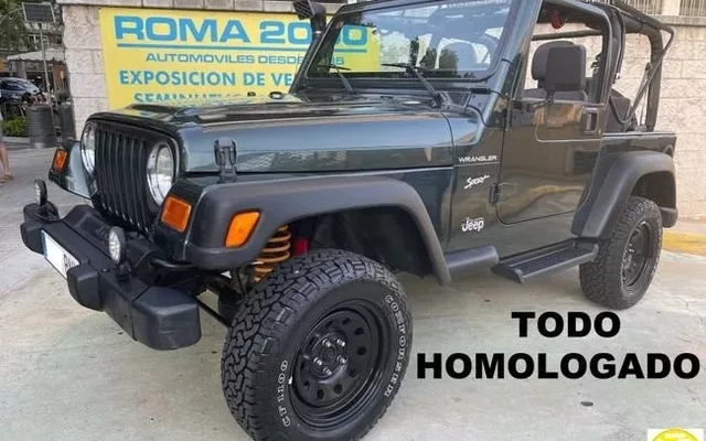 JEEP Wrangler Wrangler 2.5 Sport Techo Lona