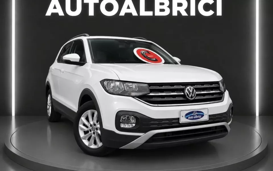 VOLKSWAGEN T-Cross 1.0 TSI 95 CV LIFE usato Benzina Bianco pastello