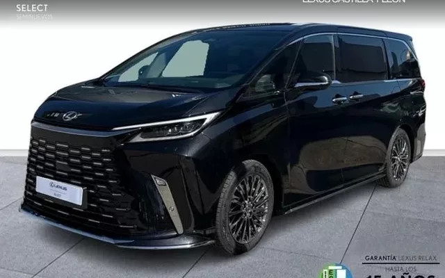 LEXUS LM 6 PLAZAS LUXURY MODERN BLACK