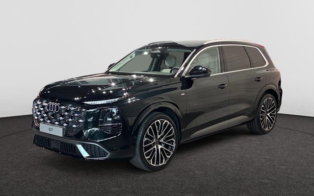 AUDI Q7 SUV Dsl Q7 SUV 50 TDi Quattro S line Midnight green Platinum Luchtvering Trekhaak