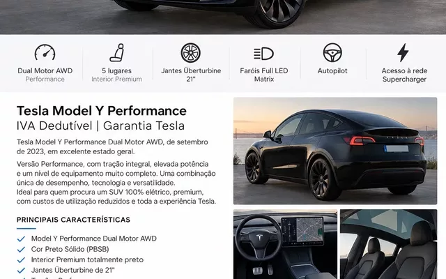 Tesla Model Y Performance Dual Motor AWD
