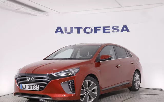 Hyundai Ioniq 1.6 HEV GDI DT STYLE AUTO 141CV 5P # IVA DEDUCIBLE, CUERO, TECHO ELECTRICO, NAVY