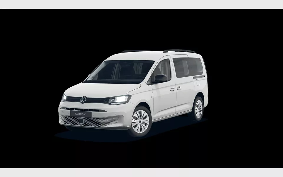 VOLKSWAGEN Caddy Maxi Caddy Wheelbase: Lange Wielbasis Engine: 2,0 l TDI EU6 SCR 75 kW Gearbox: 6sp Manual