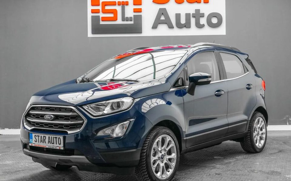 Ford Ecosport, 2022, 125 CP, 90.000 KM, Manuala