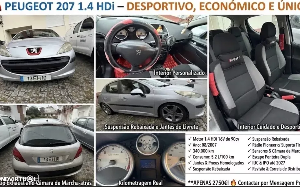 Peugeot 207 1.4 HDi Sport