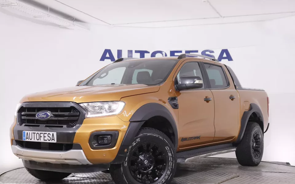 Ford Ranger 2.0 TDCI DOBLE CABINA WILDTRAK 4X4 AUTO 213CV 4P # CUERO, NAVY, PARKTRONIC