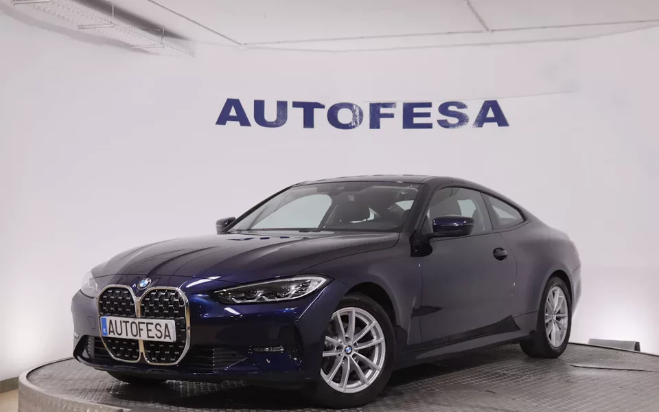 BMW 420 SERIE 4 420I AUTO 184CV 2P # IVA DEDUCIBLE,NAVI,PARKTRONIC,CAMARA TRASERA