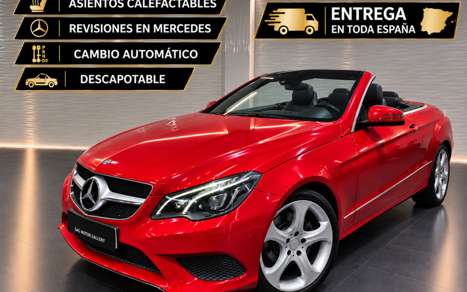 MERCEDES-BENZ Clase E E Cabrio 220d 9G-Tronic