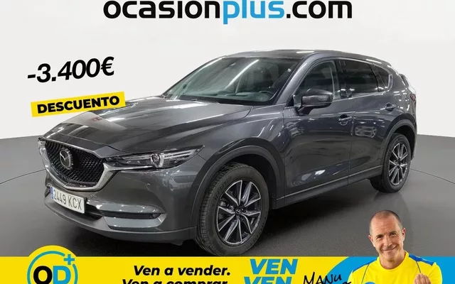 MAZDA CX-5 CX-5 2.2DE Lux.+Prem.negro+Travel+TS AWD Aut. 175