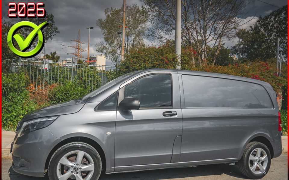 MERCEDES VITO VAN 114 CDI LONG 2.0 136Hp 9G-TRONIC NAVI-XENON-ΔΕΡΜΑ-ΖΑΝΤΕΣ 20.000 €