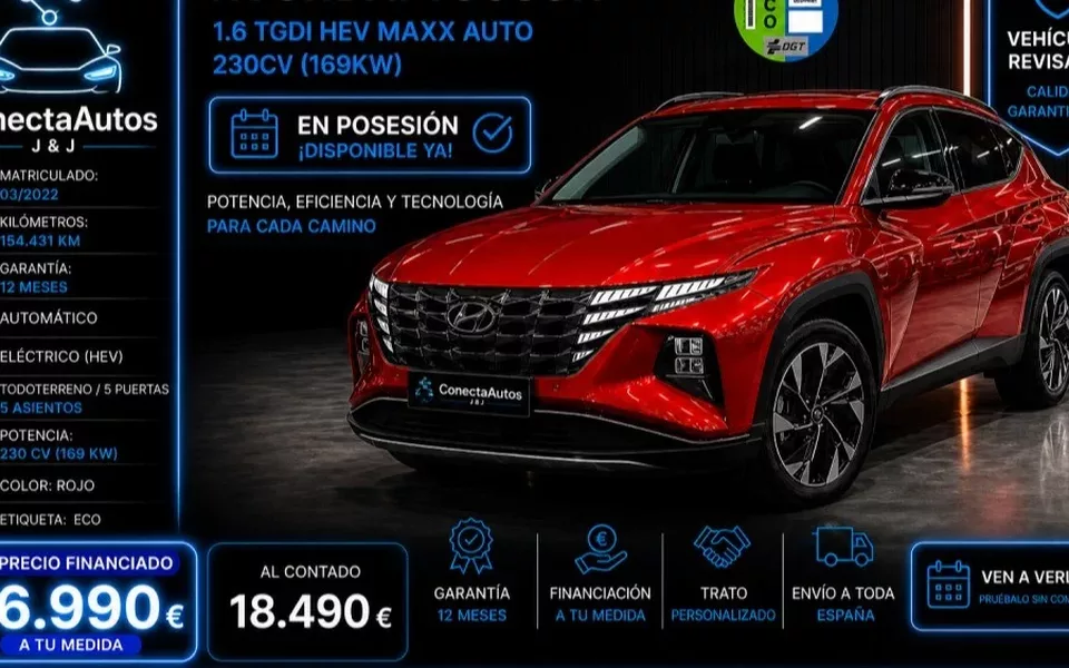 HYUNDAI Tucson HYUNDAI Tucson Todoterreno Automático de 5 Puertas