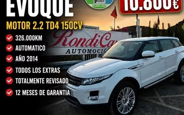 LAND-ROVER Range Rover Evoque Range Rover Evoque 2.2L TD4 Pure Tech 4x4 Aut.