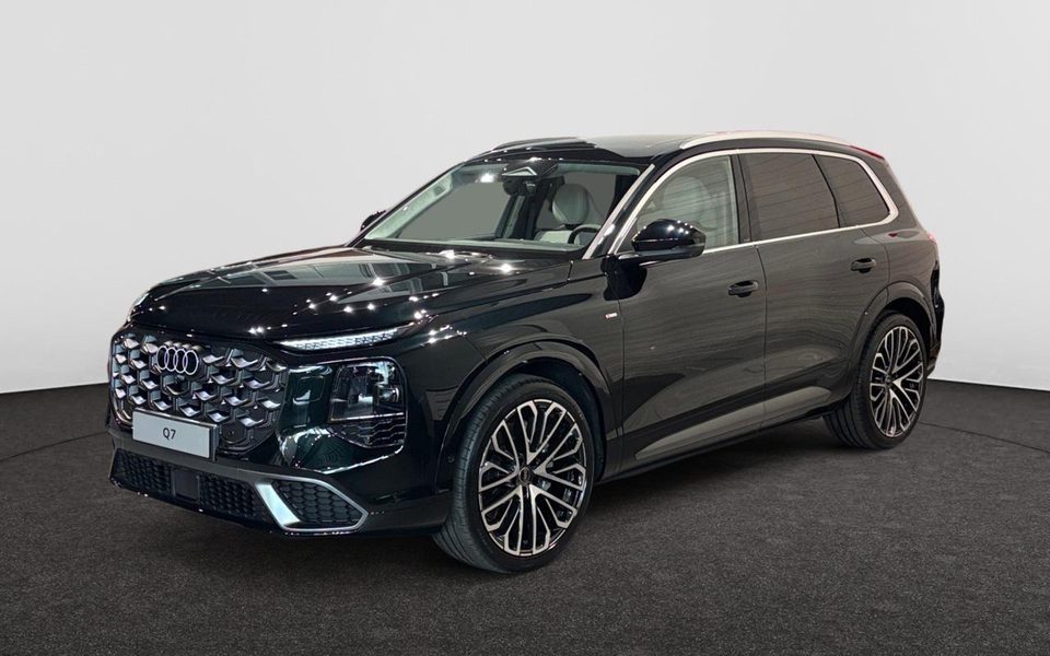 AUDI Q7 SUV Dsl Q7 SUV 50 TDi Quattro S line Midnight green Platinum Luchtvering Trekhaak