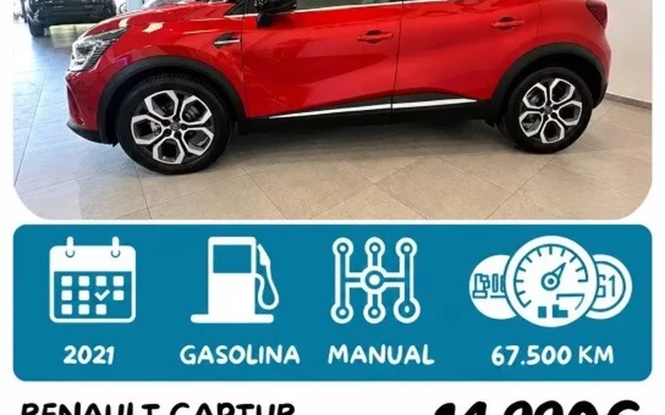 RENAULT Captur Captur TCe Intens 67kW - 15990€ en Caldas de reis