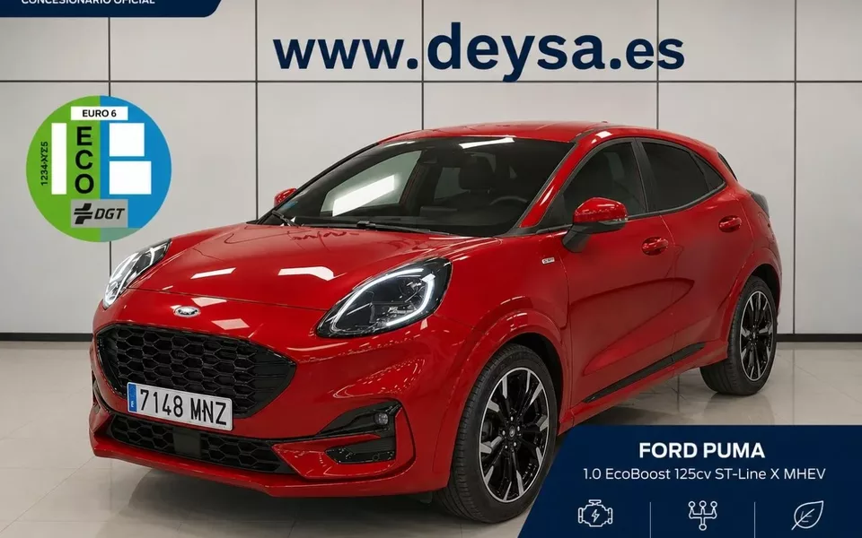 FORD Puma Puma 1.0 EcoBoost MHEV ST-Line X 125