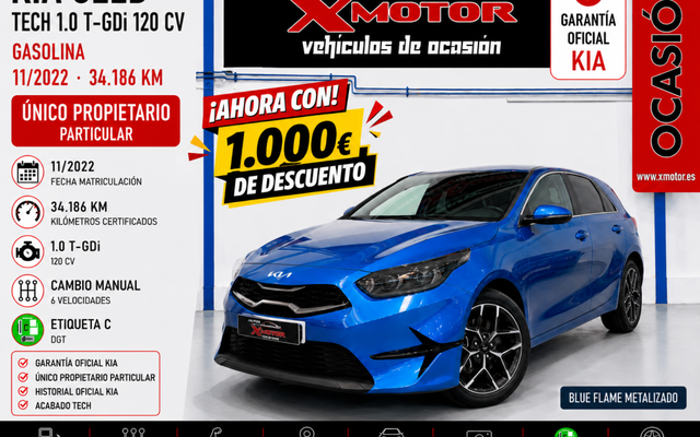 KIA Ceed Ceed 1.0 T-GDI Eco-Dynamics Tech 120