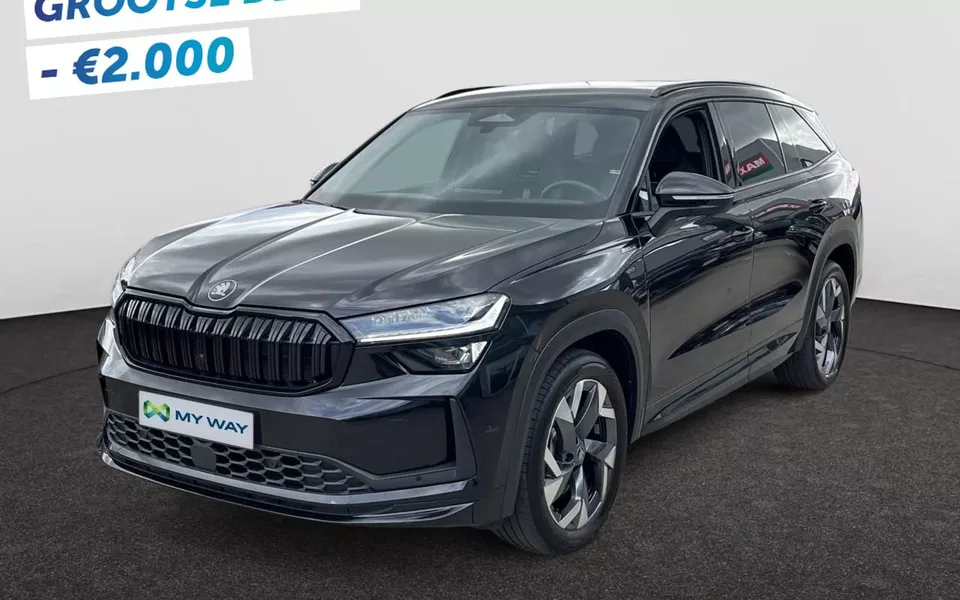 SKODA Kodiaq 7 ZITPL. SPORTLINE🏁 AUTOMAAT CARPLAY CAMERA LED MATRIX