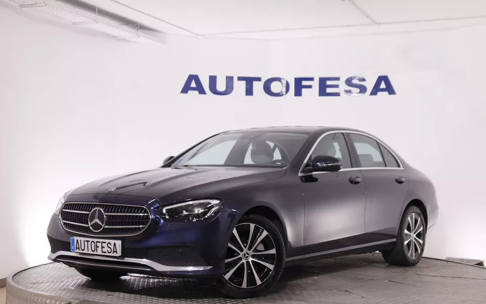 Mercedes-benz E 300 CLASE E E300DE AUTO 306CV 4P # IVA DEDUCIBLE, NAVY, PARKTRONIC