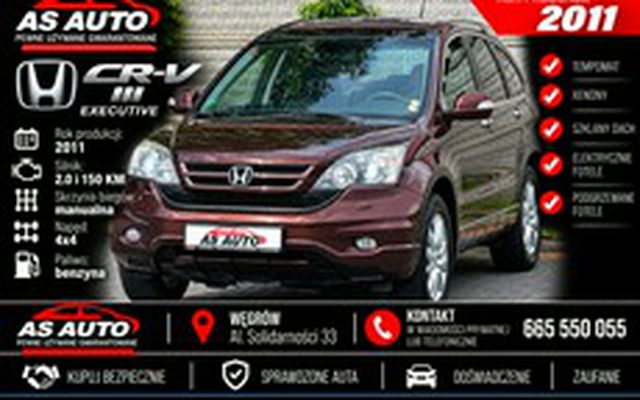 Honda CR-V III 2.0dm³ 150KM