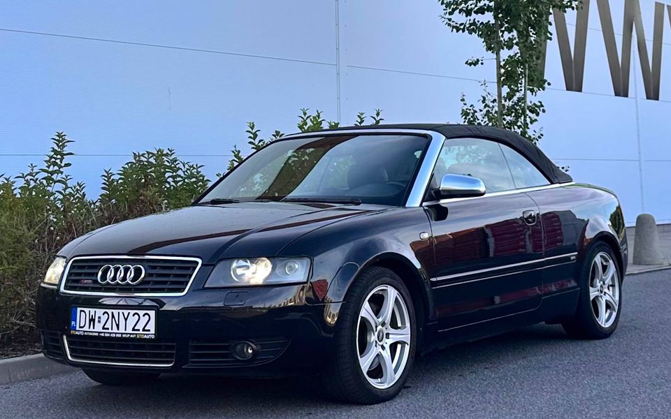 Audi A4 B6 Cabrio S-line Exclusive