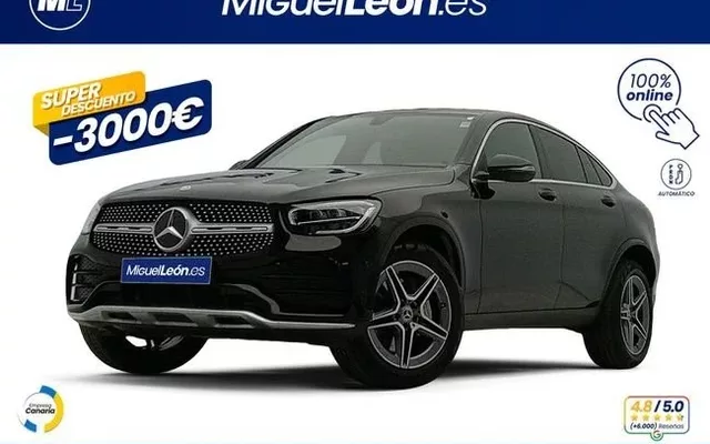MERCEDES-BENZ Clase GLC GLC Coupé 300e 4Matic - 45985€ en Santa cruz de tenerife