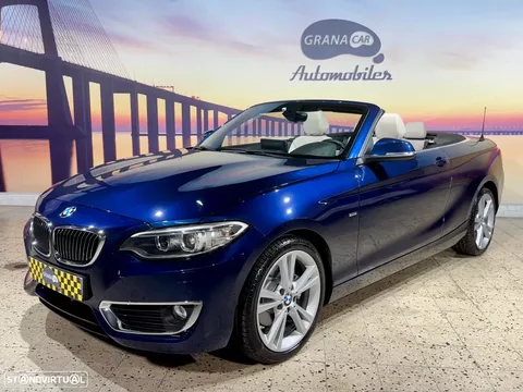 BMW 220 d Cabrio LIne Luxury Auto