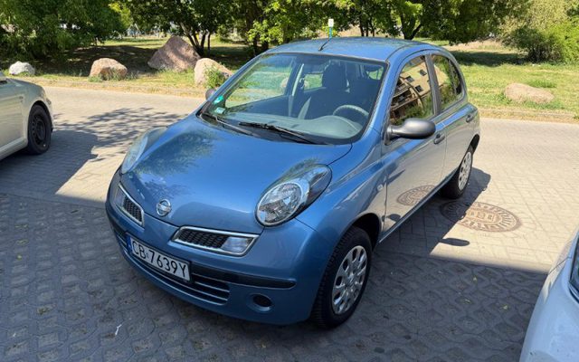 Nissan Micra 2008 z bardzo małym przebiegiem