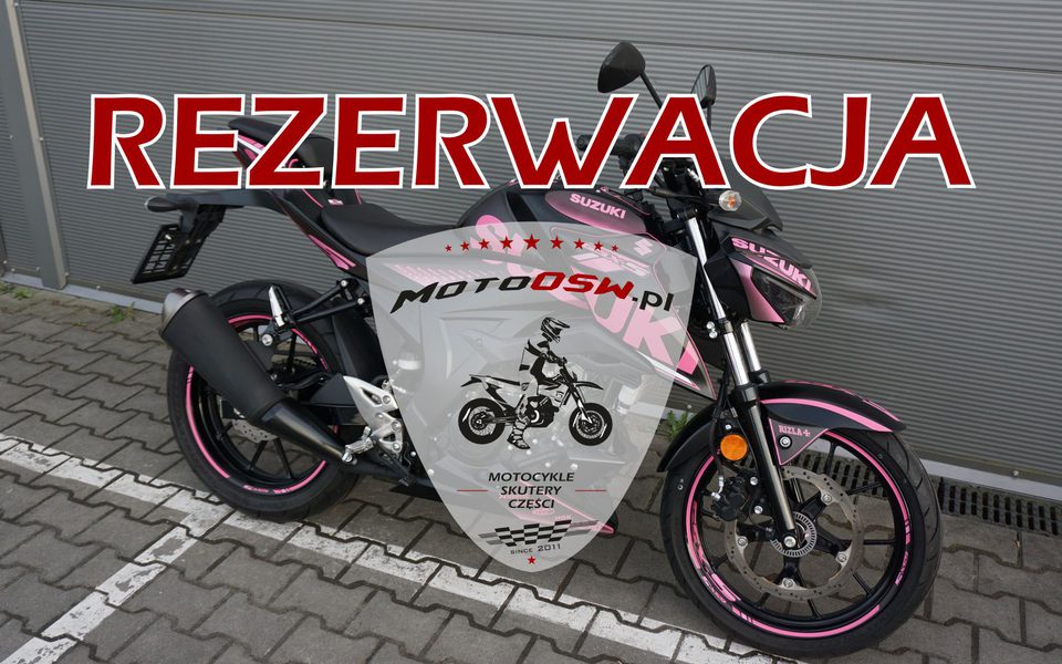 Suzuki GSX-S 125 GSXS PINK | REZERWACJA