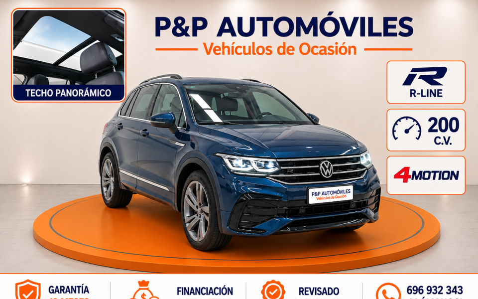 VOLKSWAGEN Tiguan Tiguan 2.0TDI R-Line 4Motion DSG 147kW