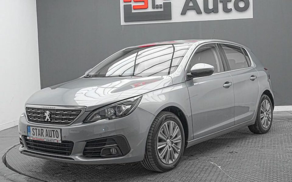Peugeot 308, 2018, 122 CP, 30.000 KM, Manuala