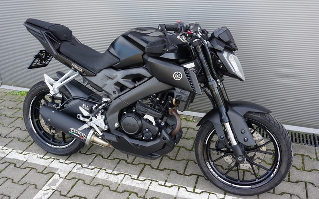 Yamaha MT 125 Tech Black + GPR