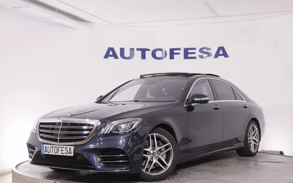 Mercedes-benz S 560 CLASE S560E LARGO AMG LINE PHEV 367CV 4P # TECHO PANORA ELE,IVA DEDUCIBLE,CUERO,NAVI