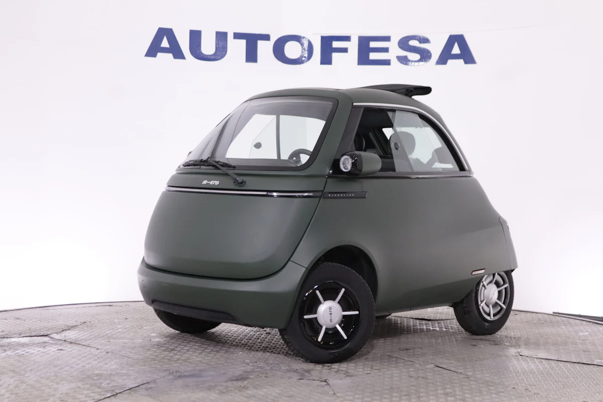 MICROLINO Competizione ELECTRICO A ESTRENAR AUTO 17CV # GARANTIA DE FABRICA 12/2028,TECHO,FAROS LED