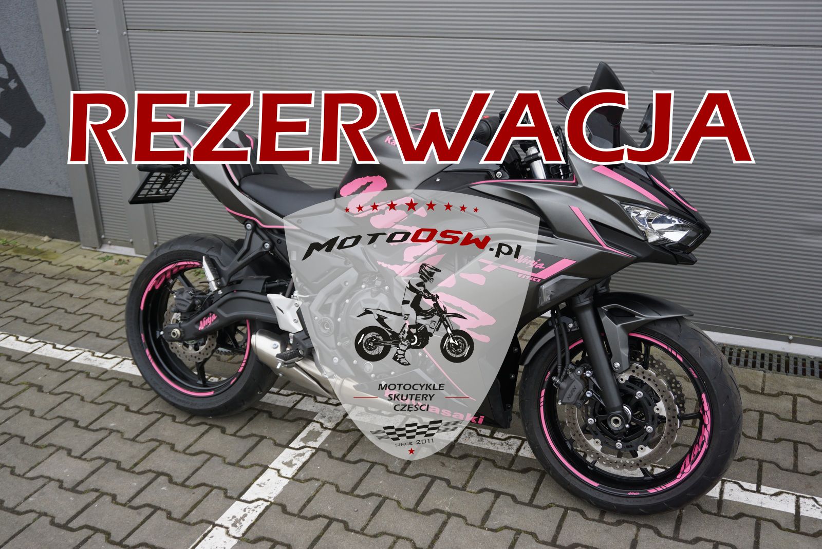 Kawasaki Ninja 650 PINK A2 | REZERWACJA