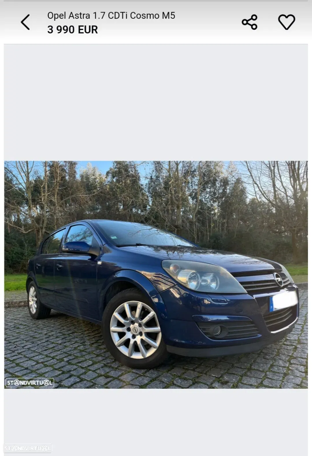 Opel Astra 1.7 CDTI Elegance