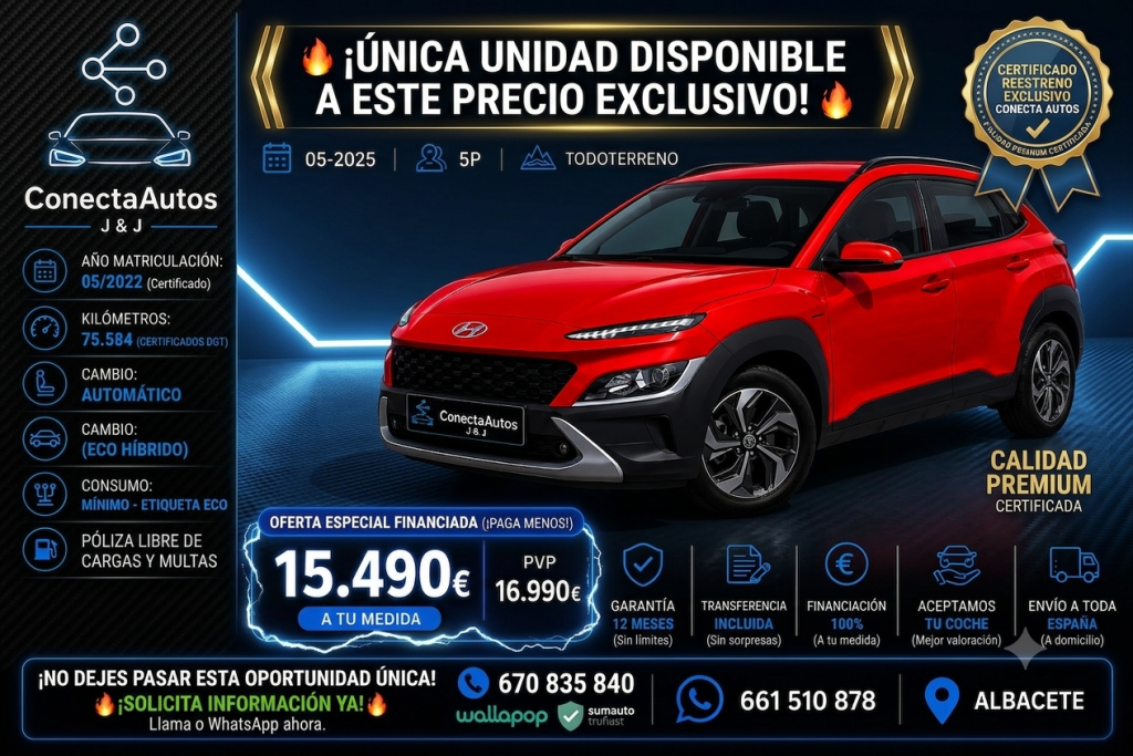 HYUNDAI Kona Kona HEV 1.6 GDI DT Maxx